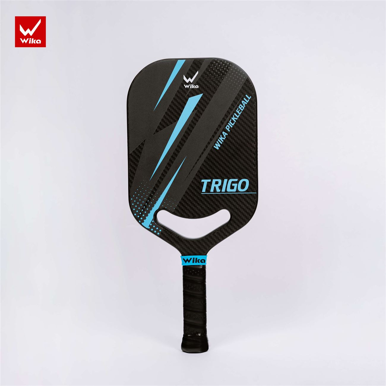 Vợt Pickleball Wika Trigo đen xanh
