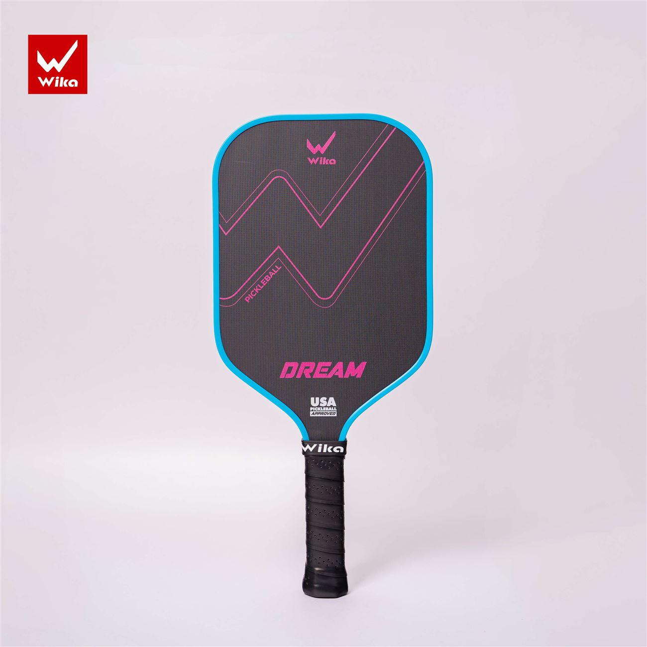 Vợt Pickleball Wika Dream đen hồng