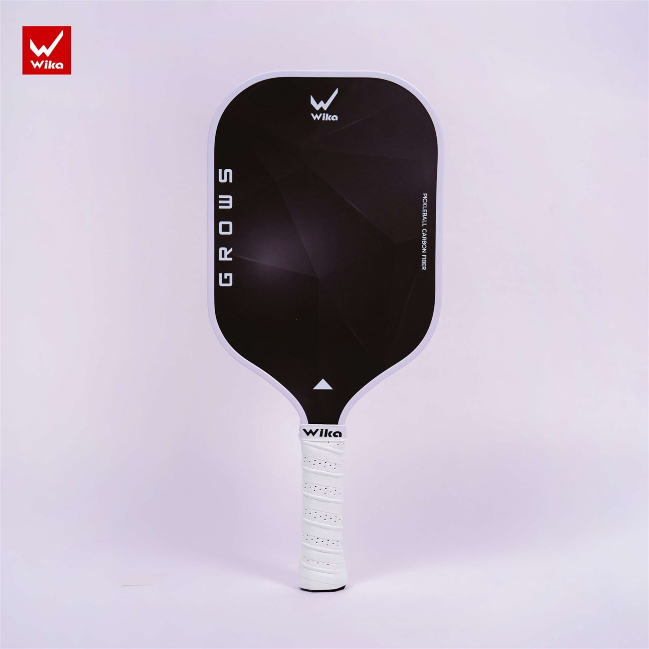 Vợt Pickleball Wika Grows đen trắng