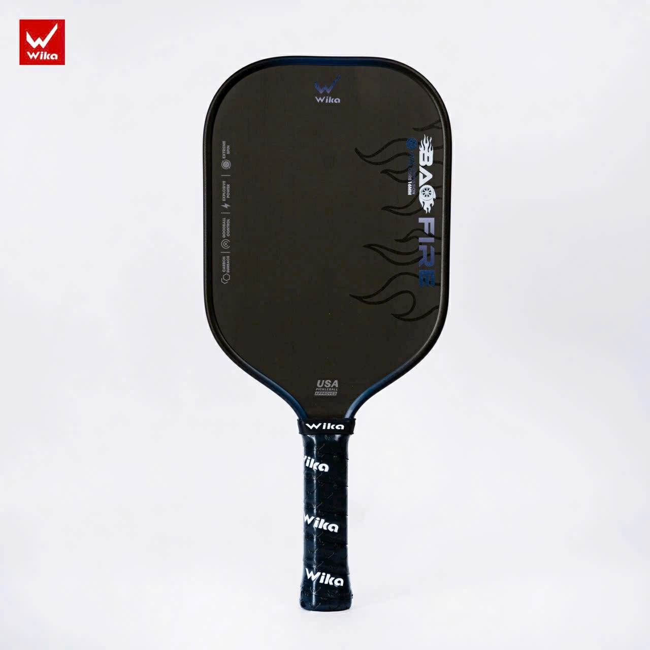 Vợt Pickeball Wika Bao Fire navy